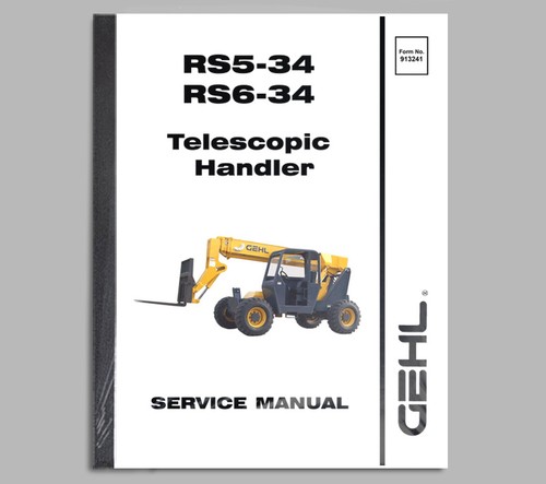 Gehl rs5 rs6 manuale - rs5-34,, di