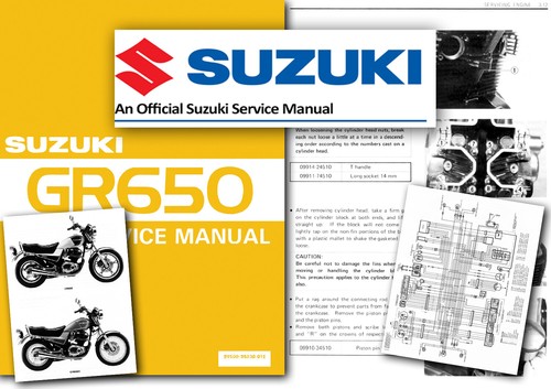 Suzuki gr650 tempter manuale - gr650,