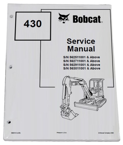 Bobcat 430 compact escavatore - bobcat,