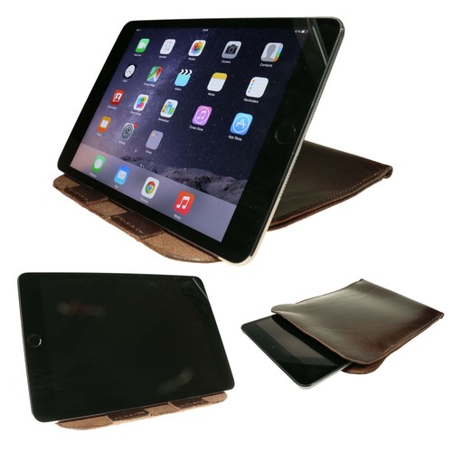 Cover supporto tablet pelle - in,